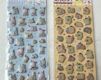 B337-B338 2023 Puffy pearlescent Sticker Sheet