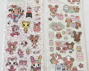 A205-A206 Daiso Tokidoki sticker sheet