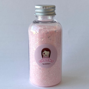 Extra Fine Light Pink  glitter Custom mix 30g in bottle