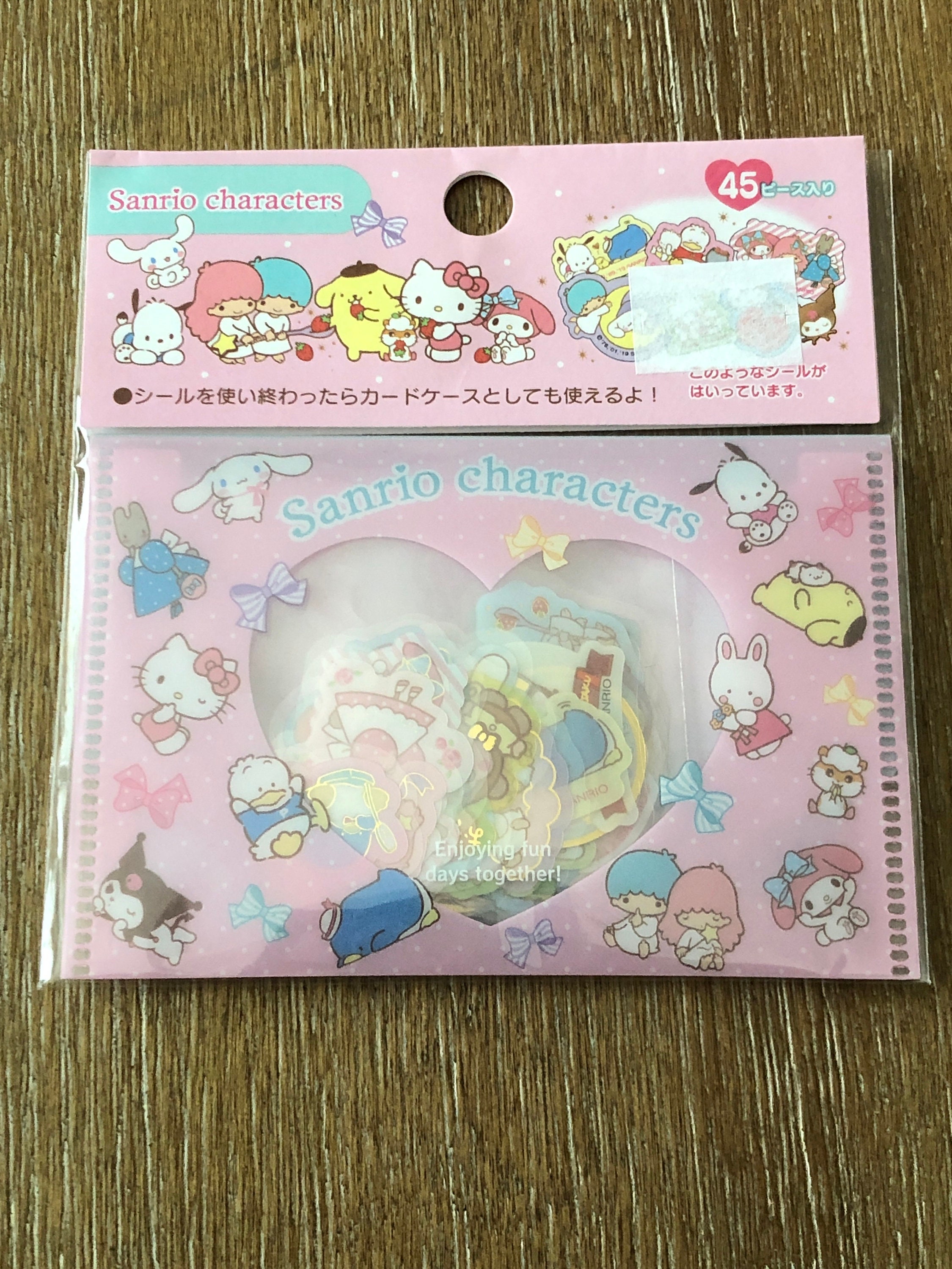 x Sanrio Characters Sticker Flakes