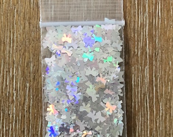 128# Holographic bow glitter 1tsp