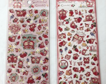 NEW 20211 Sentimental Circus Sticker Sheet Strawberry