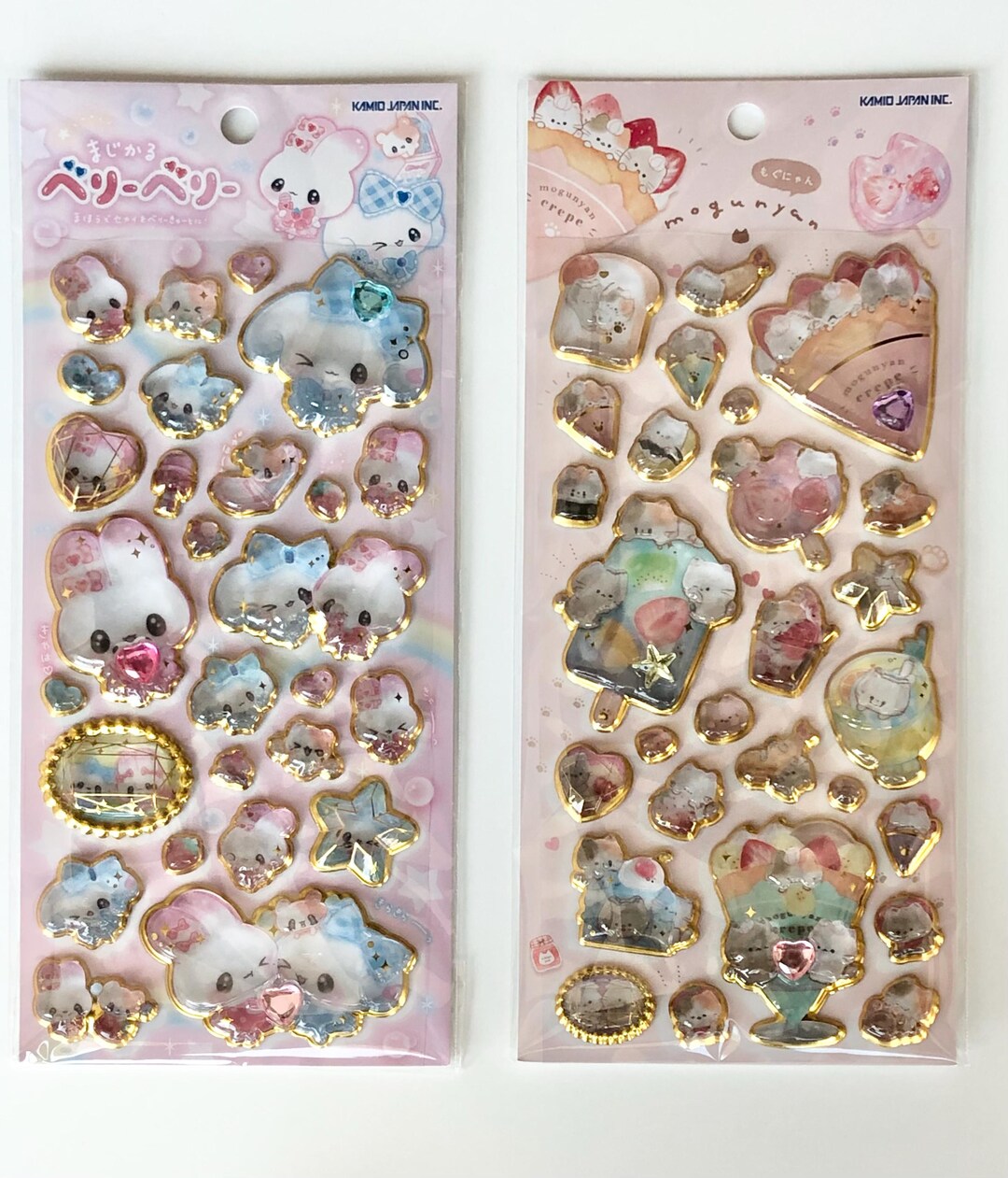 G34-G35 2025 Gel Sticker Sheet With Gold Accent - Etsy