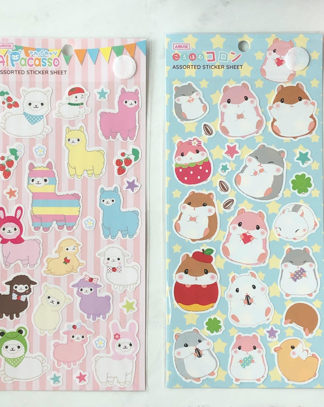 D87-D88 Amuse Assorted Sticker Sheet - Etsy
