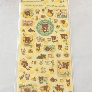 B49 2015 Rilakkuma Sticker Sheet