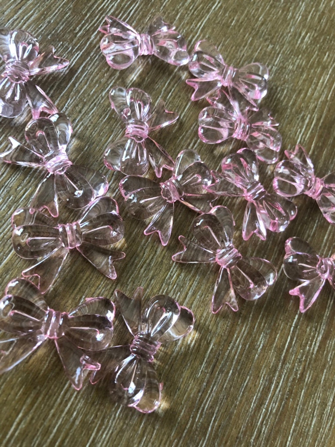 X 24pcs Bow Beads 30mm X 23mm - Etsy Denmark