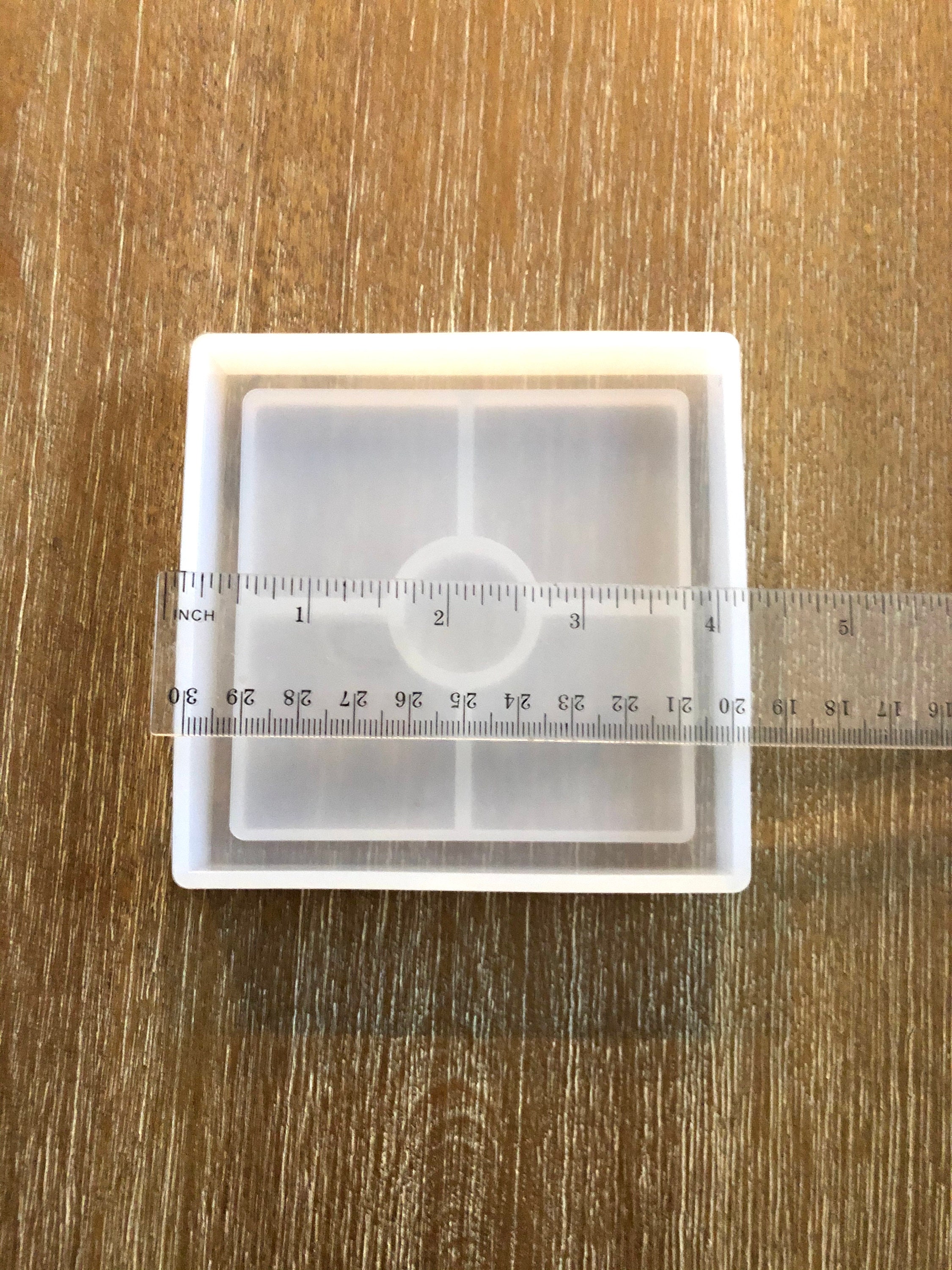 x Square trinket  silicone coaster mold