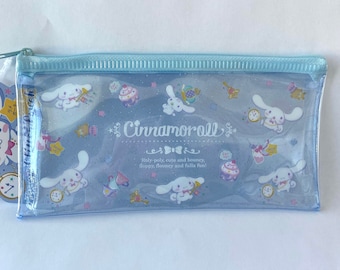 MLD Sanrio Cinnamoroll Plastic Glitter Pouch From Daiso - Etsy
