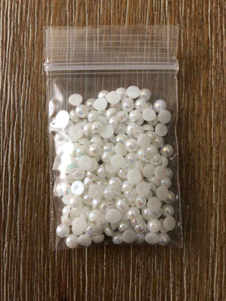 Pearl flatbacks 1 tsp