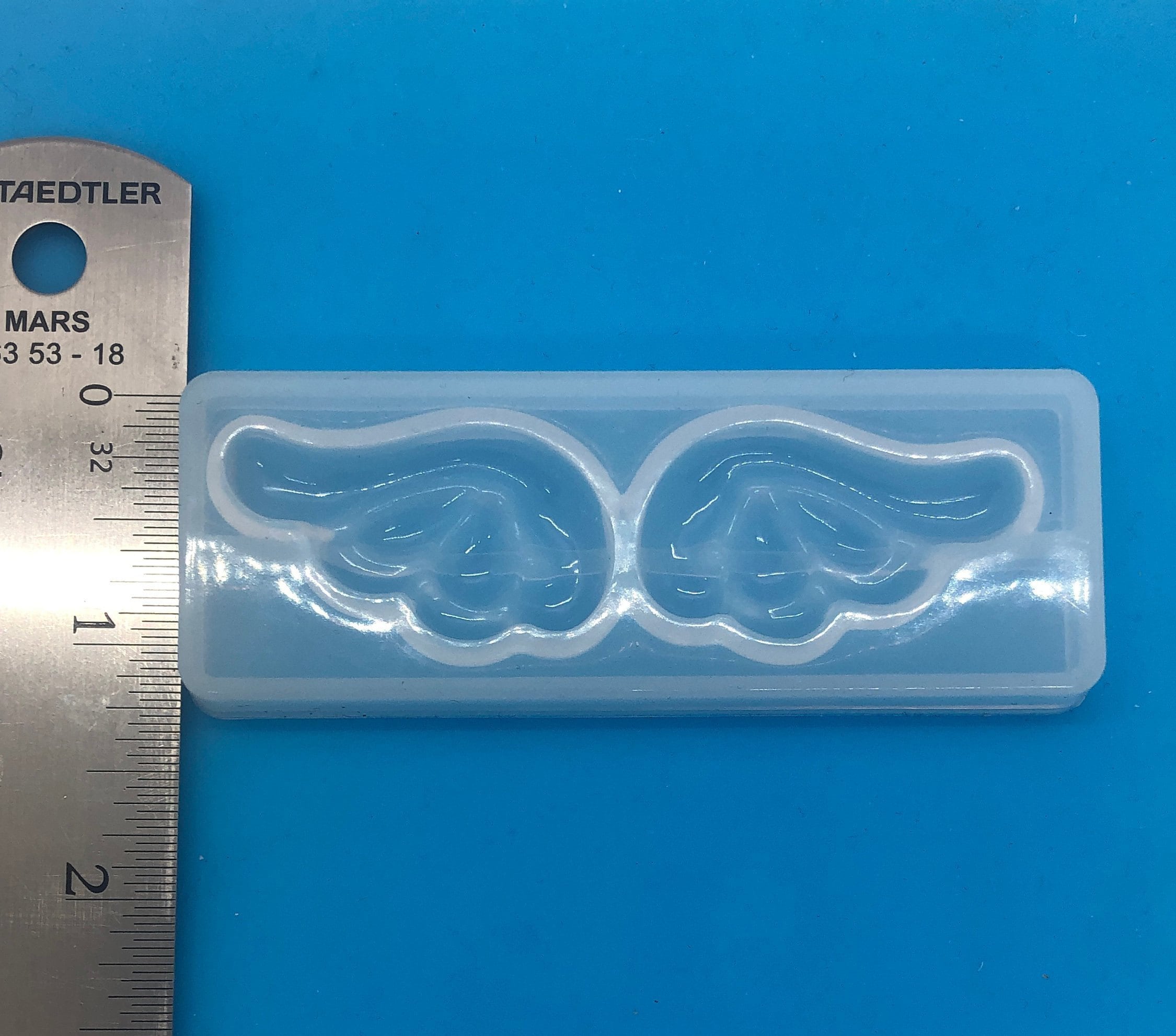 x Angel wing silicone mold