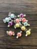 x 12pcs Iridescent Candy Beads 