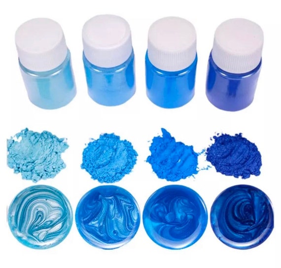 Resin Powder Pigment 10g Jar Set of 4 Etsy