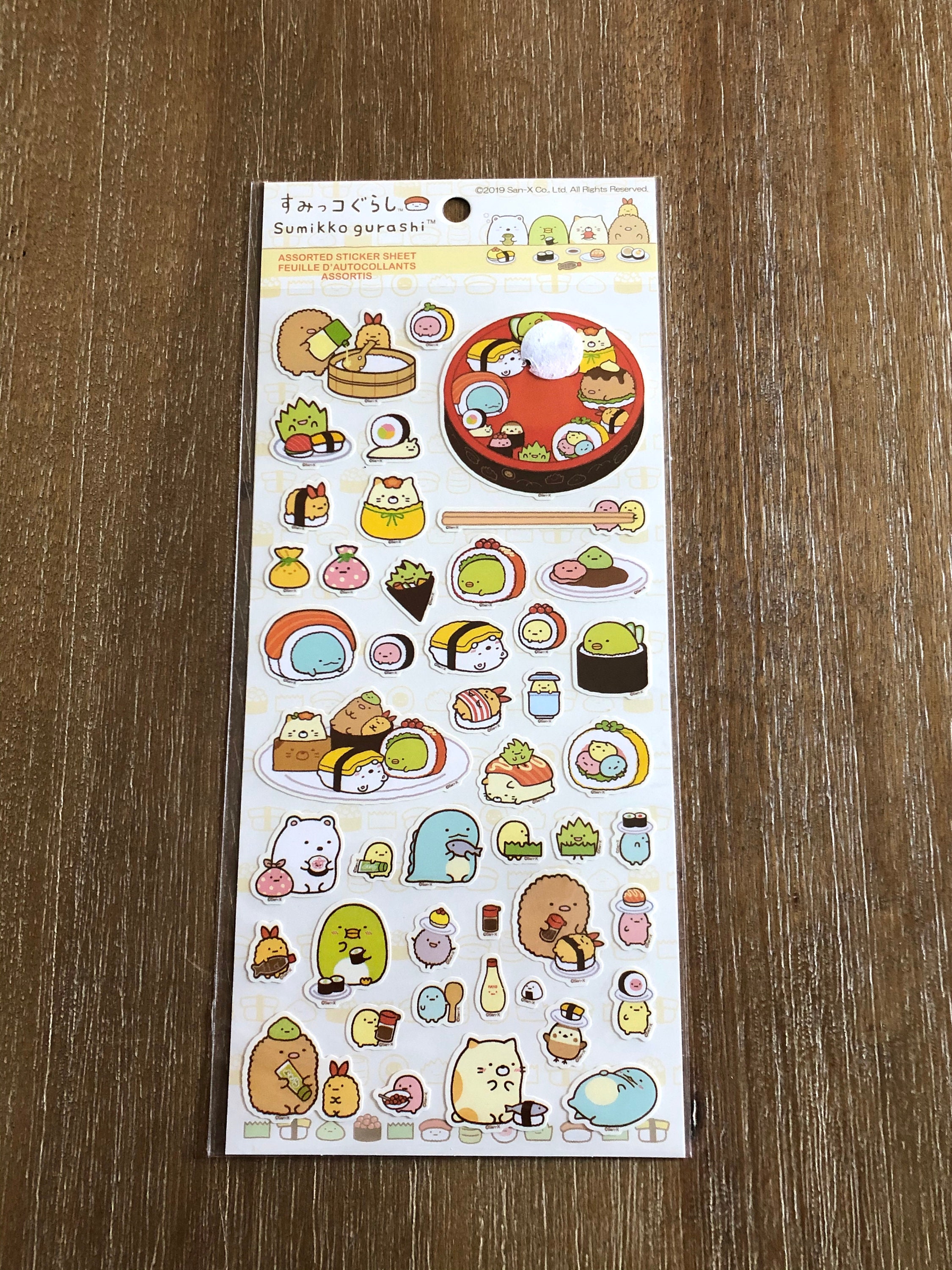 Sumikko Gurashi stickers sheets