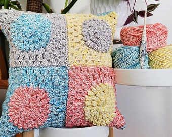 Tourmaline Pillow Crochet Pattern - DIGITAL PDF ONLY