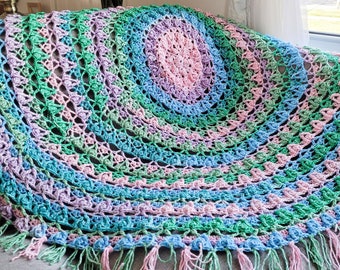 Juniper Circle Blanket Crochet Pattern - DIGITAL PDF ONLY