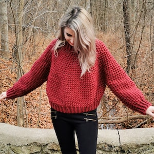 Tolorraine Sweater Crochet Pattern - DIGITAL PDF ONLY