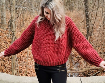 Tolorraine Sweater Crochet Pattern - DIGITAL PDF ONLY