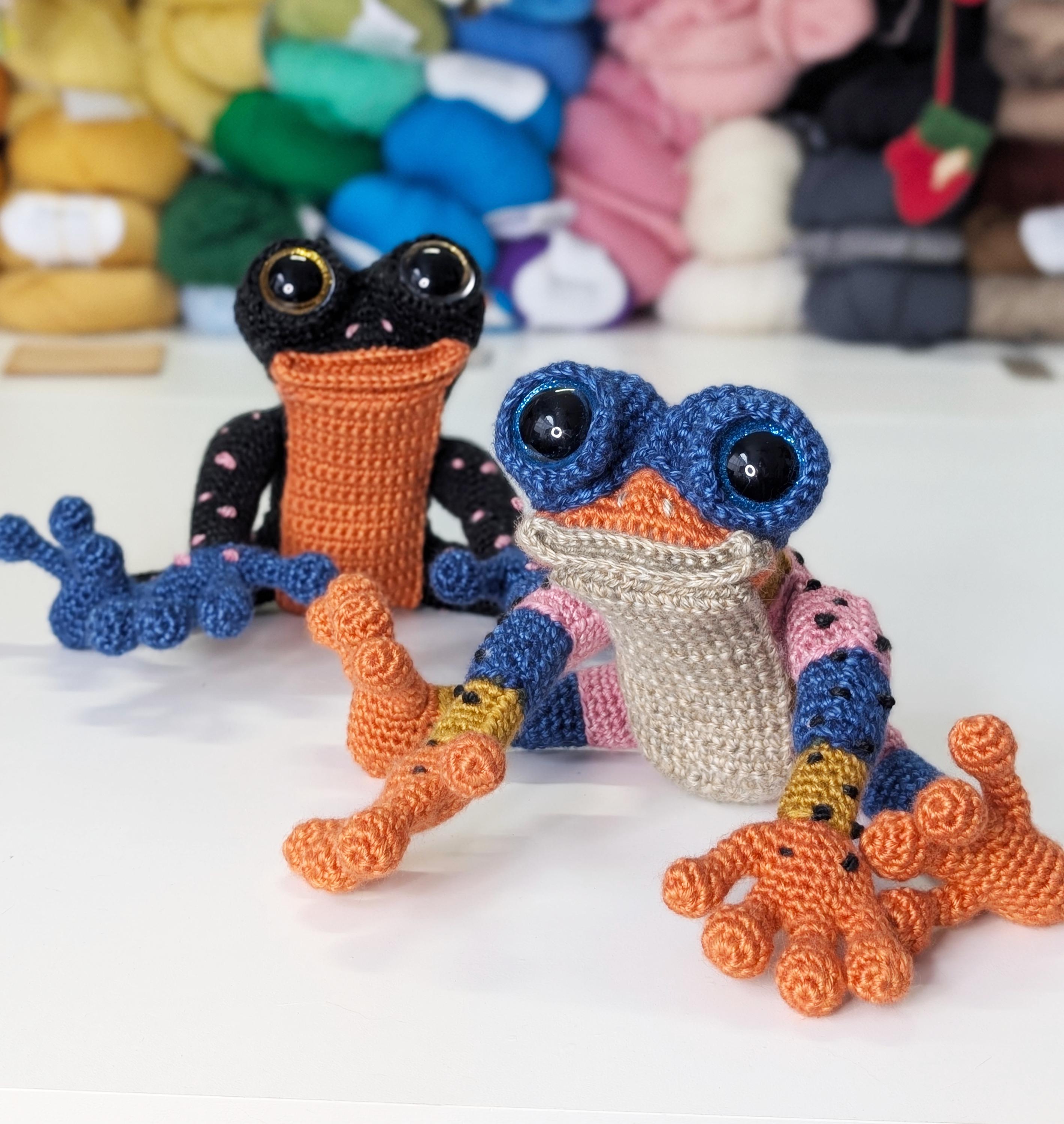 Herbert & Gerbert Spotted Frogs Crochet Pattern - DIGITAL PDF ONLY - Etsy