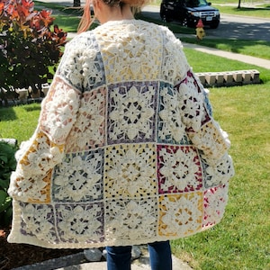 Festival Coat Cardigan Crochet Pattern 