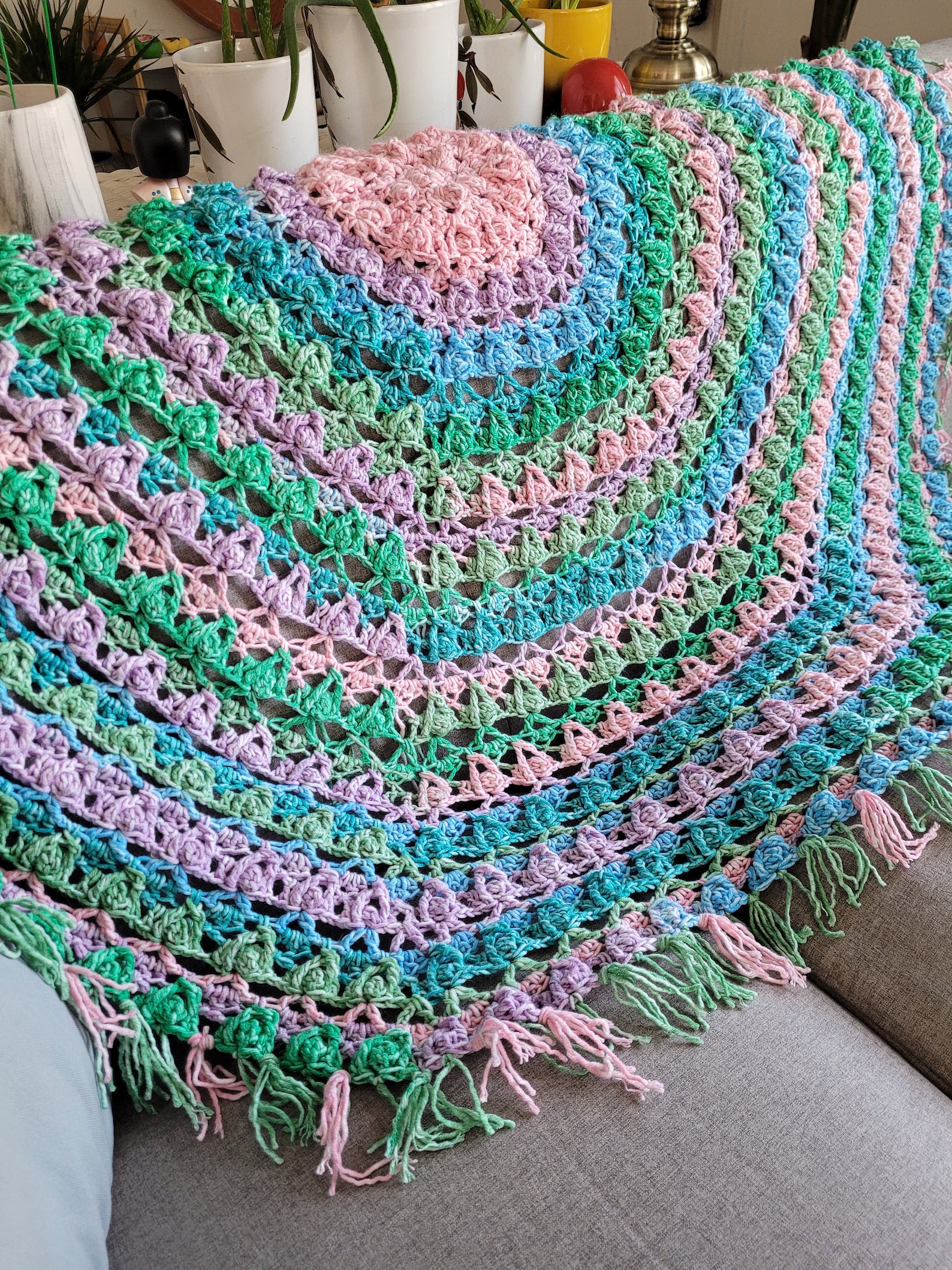 Juniper Circle Blanket Crochet Pattern DIGITAL PDF ONLY Etsy