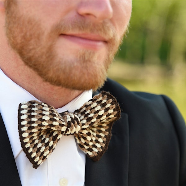 Crochet Pattern Only - Bonafide Bowtie