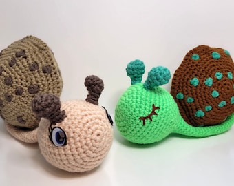 Cookie Snail Crochet Pattern - DIGITAL PDF ONLY