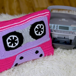 Crochet Pattern Only - Summer Mixed Tape