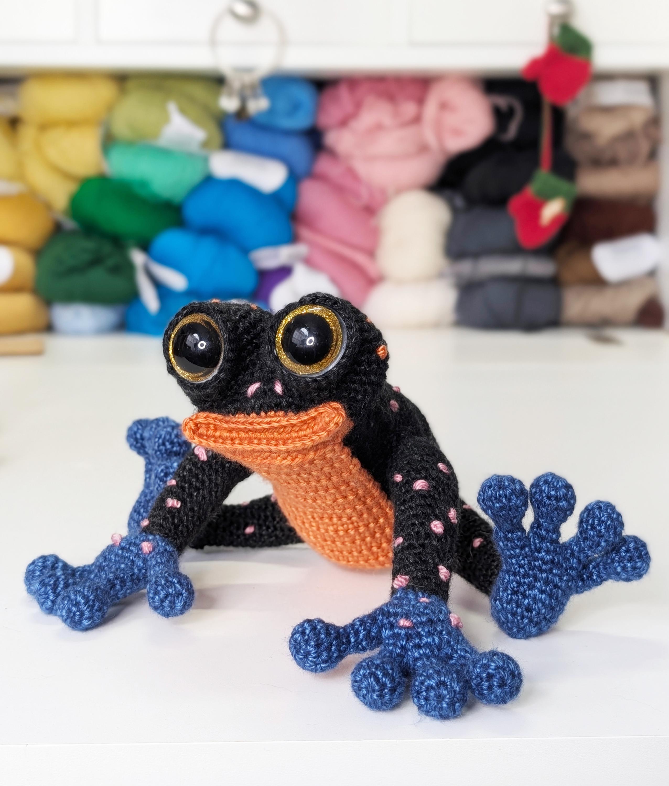 Herbert & Gerbert Spotted Frogs Crochet Pattern - DIGITAL PDF ONLY - Etsy