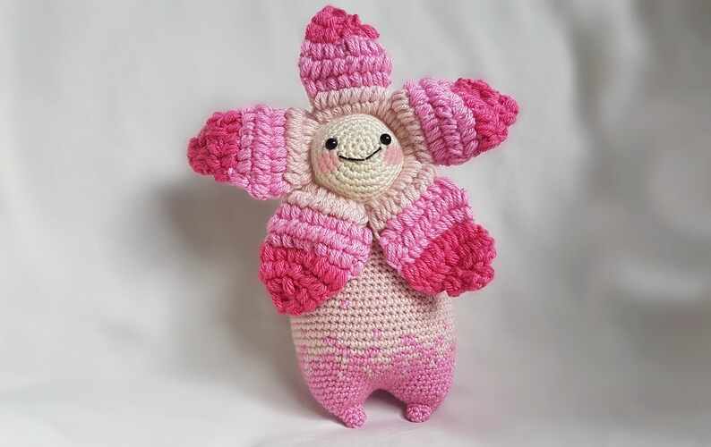 Crochet Pattern Only Sakura The Cherry Blossom image 1