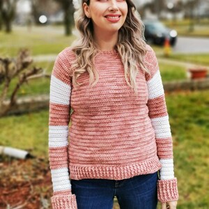Seventeenth Sweater Crochet Pattern - DIGITAL PDF ONLY