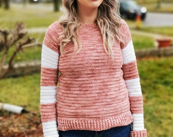 Seventeenth Sweater Crochet Pattern - DIGITAL PDF ONLY