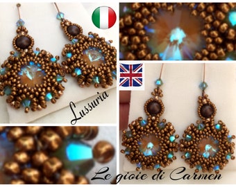 Lust Earrings pdf pattern