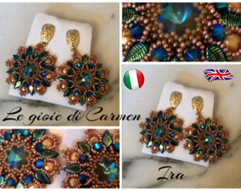 Ira Earrings PDF Scheme