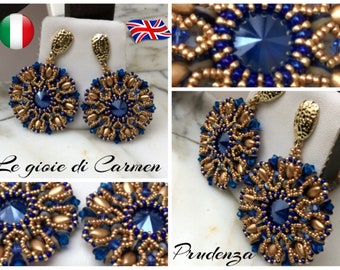 Wzór kolczyków Prudence