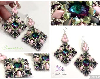 Camurria earrings pattern