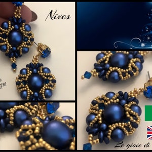Nives Earrings Pattern