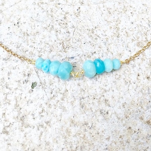 Double Cone Minimalist Necklace
