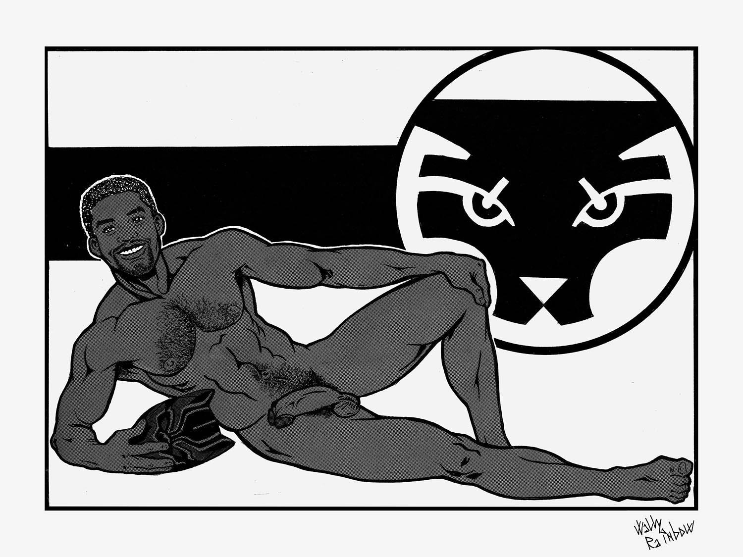 Black panther naked
