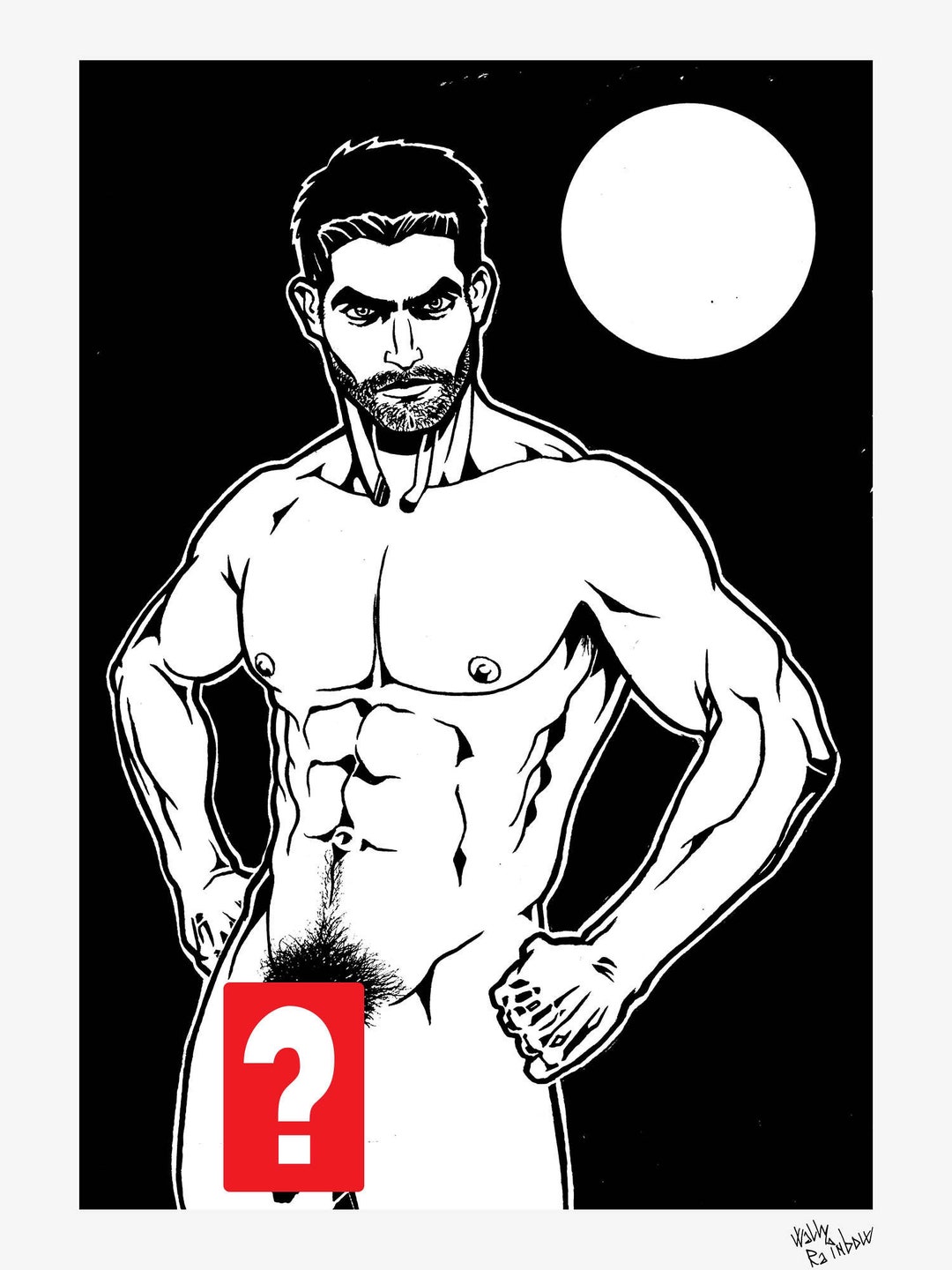 Teen Wolf Derek Tyler Hoechlin Hunk Male Nude Gay Art Hunk TV Serie Muscle  Body Sexy Ink Printable Download Werewolf Moon Night Beard - Etsy Australia