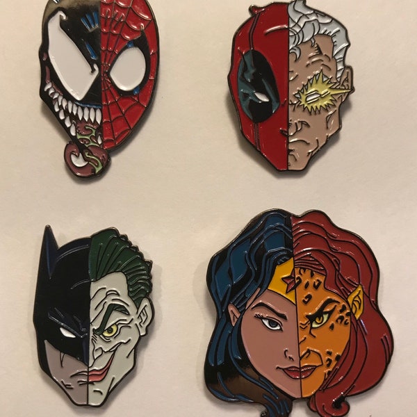 FULL SET of Versus Series I enamel pins