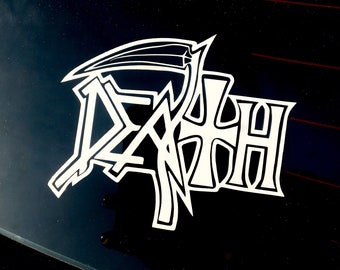 Tod-Logo-Vinyl-Aufkleber