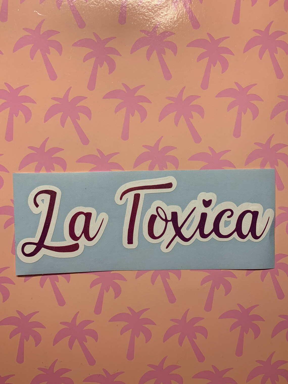 La Toxica Sticker Decal Etsy