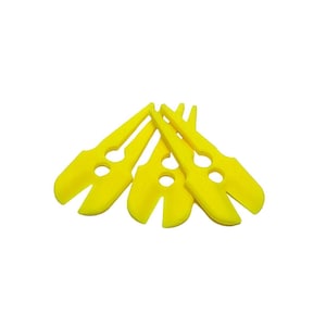Ultralight Tick Remover Tool Pack of 3 or More, 3D Printed Tick Key/Tweezer for Camping/Backpacking/Hiking/Bushcraft with Loop and Colors