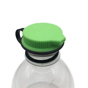 Bidé ultraligero con rosca y cordón para la higiene de la botella de agua para senderismo, mochilerismo, bushcraft y supervivencia