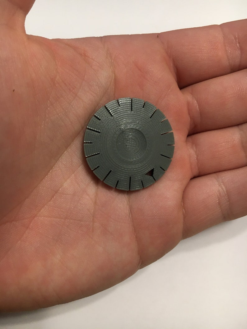 Micro Metric Measuring Coin 10 Cm Pocket Carry Every Day Carry