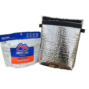 Ultralight Food Insulator Cozy Double Reflective Hiking Meal Pouch for Backpacking, Camping, Bushcraft, Survival