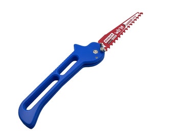 Sierra plegable ultraligera de 6&quot; con hoja de carburo para mochilerismo y senderismo.