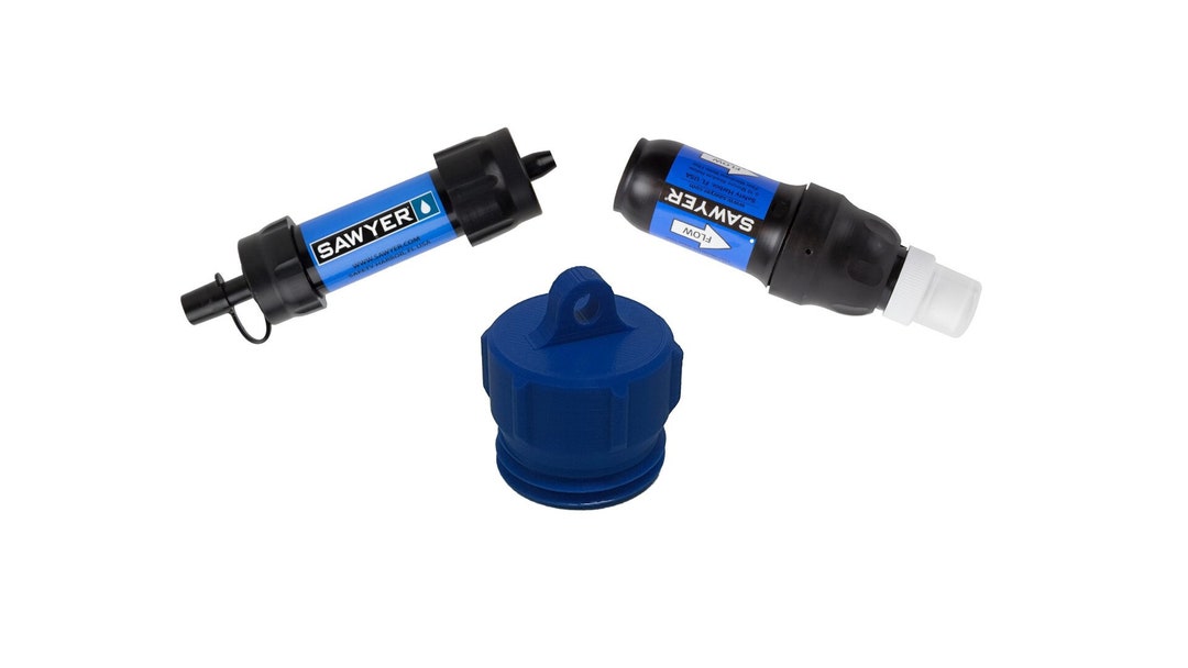 Sawyer Water Filter End Cap With Loop for Carrying/attachment 3D