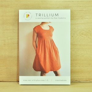 Trillium Top & Dress - Sewing Pattern by Made by Rae - For Woven Fabrics