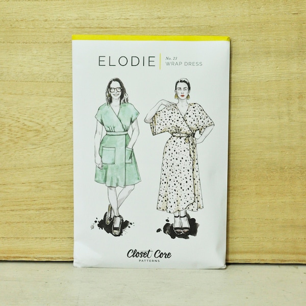 Elodie Wrap Dress - Sewing Pattern by Closet Case - For Woven Fabrics